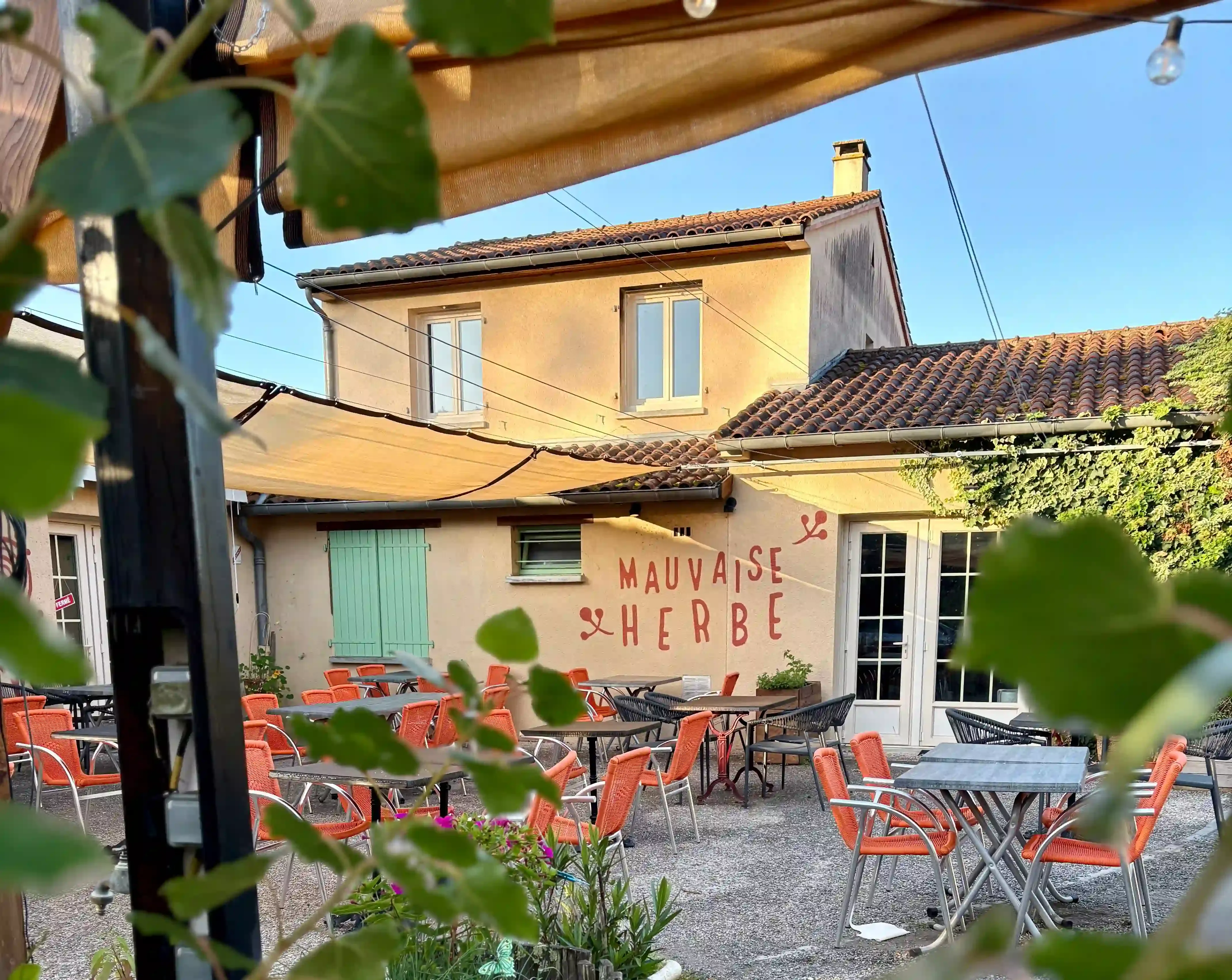 Terrasse du restaurant